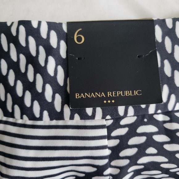 Banana Republic NWT high low skirt 6P Petite faux wrap - Picture 5 of 9